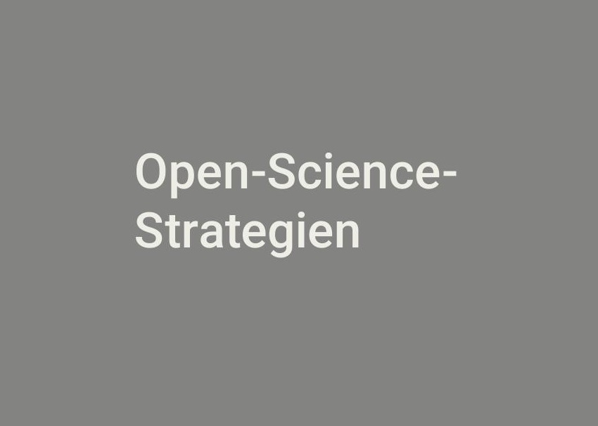 Open-Science-Strategien